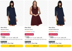 Miss olive dresses for womens @ Minimum 80% Discount