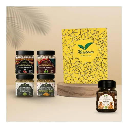 Image of Misstevia Sugar Free Mukhwas Combo Box – 150g (30g*5)