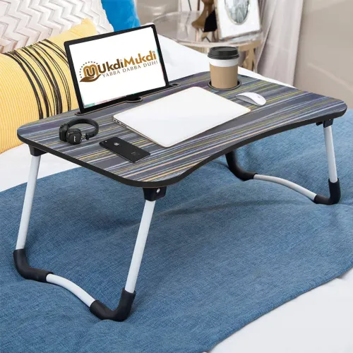Image of MITHILA Foldable Multipurpose Plastic Portable Laptop Table  