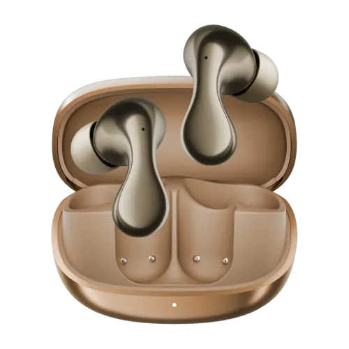 Image of Mivi AI-Buds AI Bluetooth In-Ear Headset Bronze
