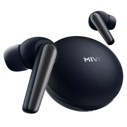 Mivi DuoPods Aura 35 dB Quad-mic ANC Wireless TWS Earbuds, 60H Playback, 13mm Bass Drivers, Gaming Mode 50ms, Bluetooth