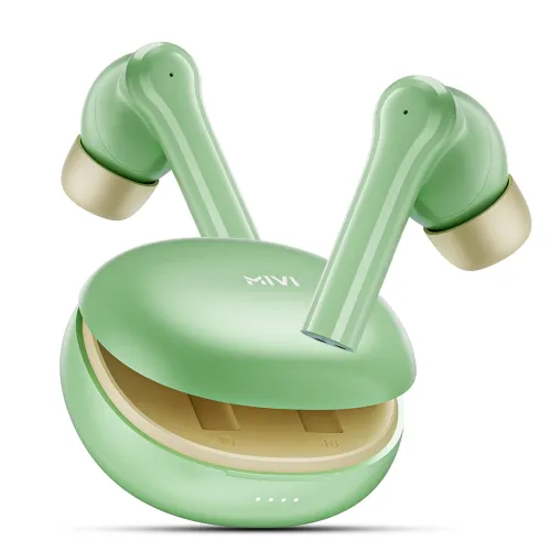 Image of Mivi DuoPods C2 TWS Earbuds (50H Playtime, AI-ENC, Bass, BT 5.3)
