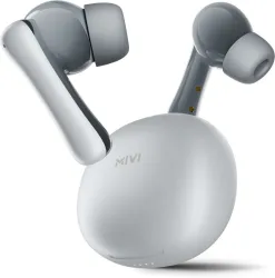 Mivi DuoPods Storm [New launch], 60 Hrs, 13mm Drivers, Fast Charging, BT v5.3 Bluetooth Headset