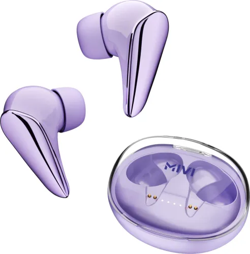 Image of Mivi DuoPods Tune – 70H Battery, 3D Sound, AI-ENC, BT 5.3 TWS (Iris Lavender)