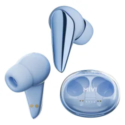 Mivi DuoPods Wave Earbuds, 70H Playtime, Bluetooth 5.3, AI ENC, TWS
