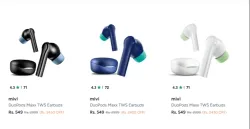Mivi Earbuds at minimum 80% Discount