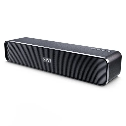 Image of Mivi Fort H30 Portable Bluetooth Speakers Soundbar – [Newly launched] 30W Bluetooth Soundbar for Campus Life, 2.0 Channe
