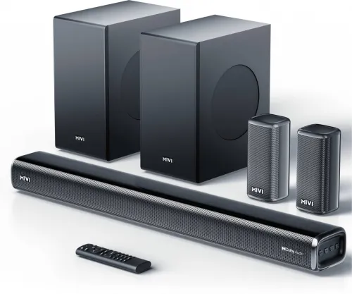 Image of Mivi Fort H880 Bluetooth Soundbar 880W Specification