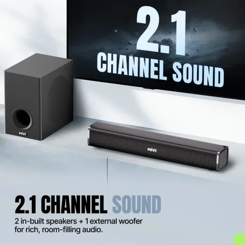 Image of Mivi Fort Sonic 150W Bluetooth Soundbar