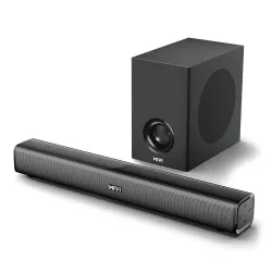 Mivi Nex 100 Sound Bar for Smart TV | 90W 2.1 Channel Home Theatre Speaker with Subwoofer | Bluetooth v5.3 | Deep Bass | Music System for Wireless | Speaker Home Theatre | Made in India