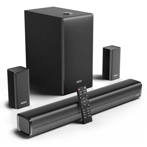Image of Mivi Nex 450 Soundbar 450W 5.1 Channel System with 3 in-Built Speakers