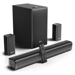 Mivi Nex 450 Soundbar 450W 5.1 Channel System with 3 in-Built Speakers
