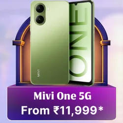 Mivi One 5G (128 GB) (4 GB RAM) @ ₹11,999 on Flipkart’s Big Billion Days Sale