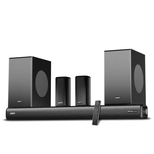 Image of Mivi Superbars 900W Dolby Home Theatre System – Dual Subwoofers