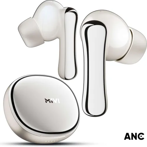 Image of Mivi Superpods Halo, 60Hrs PT Bluetooth Headset 