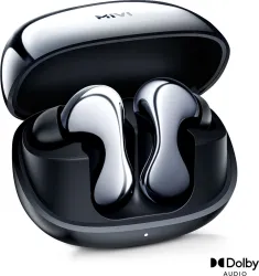 Mivi Superpods Immersio, 60Hrs PT, Dolby Audio, Quad Mic, 3D HD Audio, Fast Chg 5.4v Bluetooth Headset (Nexus Black, In 