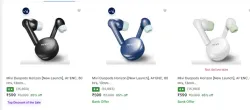 Mivi TWS Earbuds Form ₹599