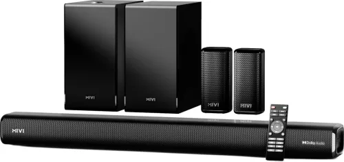 Image of Mivi Fort Sonic 900 Soundbar - 900W, 5.2 Channel, Dolby Audio