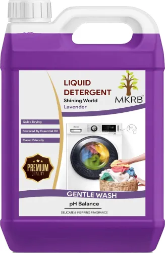 Image of MKRB Laundry Detergent, Oxi Power Technology, 2X Concentrated Lavender Liquid Detergent (5000 ml)