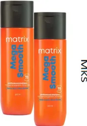 MKS Mega m@trix Smooth Professional Shampoo 2 pack