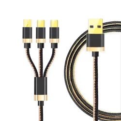 MKU3I1 Braided Multi Charging Cable Multiple