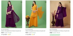 Ml Enterprise Womens Ethnic Sets upto 77% Discount