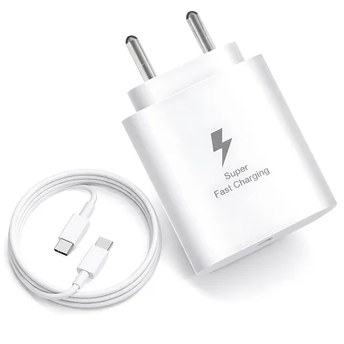 Image of MMAK 25W Charger with Cable for Samsung Galaxy A14 5G Type C Charger Adapter Compatible with Galaxy A14 Charger, 25 Watt