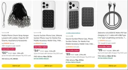 Mobile Accessories at minimum 67% Discount