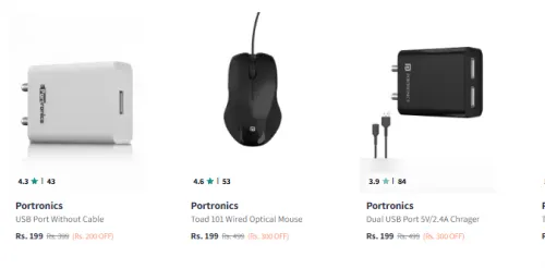 Image of Mobile Accessories Starts @199.