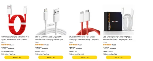 Image of Mobile Charger Cover Buy 1 Get 1 price