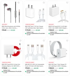 Mobile & Tablet Accessories @ Minimum 80% Discount