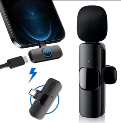 MOBONE ® Mic for YouTube K8: Livestream & Record Anywhere with Type-C Compatibility Microphone