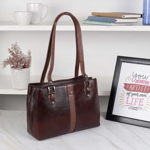 Image of MOCHI 37-50 Shoulder Bag (Tan, 9 inch)