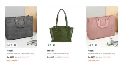 Mochi Handbag & Clutch Minimum 70% Discount