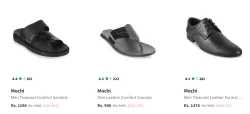 Mochi Men Fashion Shoes & Slipers Flat 60% Discount