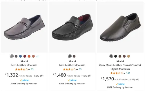 Image of Mochi Men Formal Shoes Upto 55% discount 