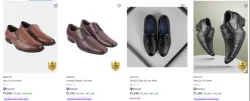 Mochi Men’s Formal Shoes at Minimum 60% Discount