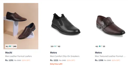 Image of Mochi Shoes Minimum 60% Discount