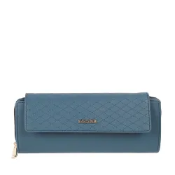Mochi Women Blue Textured Envelope