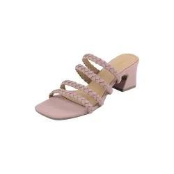 Mochi Women’s Braided Heeled Sandals
