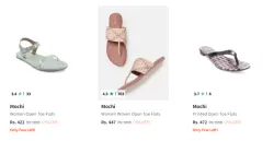 Mochi Womens Footwear Minimum 70% Discount