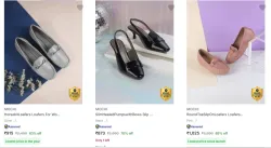 Mochi Womens Footwear upto 70% Discount