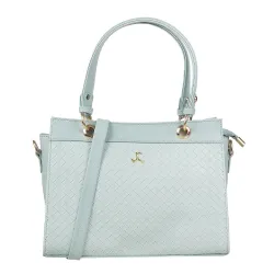 Mochi Womens Synthetic Lightgreen Satchel Bags (One Size)