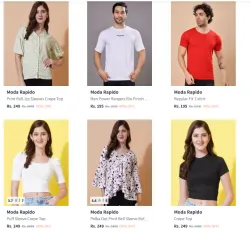 Moda Rapido Clothing at Minimum 90% Discount