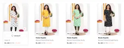 Moda Rapido Floral Printed Straight Kurta Starting @ ₹183