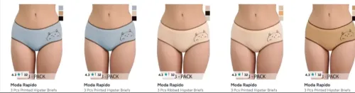 Image of Moda Rapido Hipster Briefs Upto 90% Discount