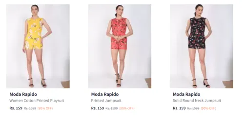 Image of Moda Rapido Jumpsuit Starting At ₹159