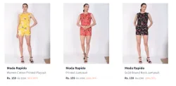 Moda Rapido Jumpsuit Starting At ₹159