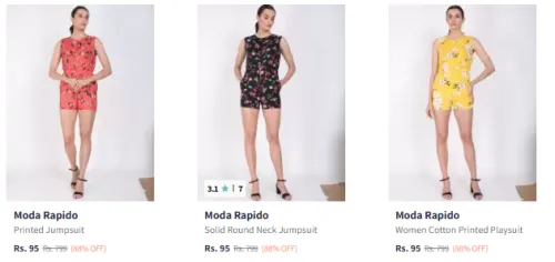 Image of Moda Rapido Jumpsuit Starting at ₹95