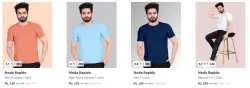 Moda Rapido Men Pockets T-shirt Starting at ₹159